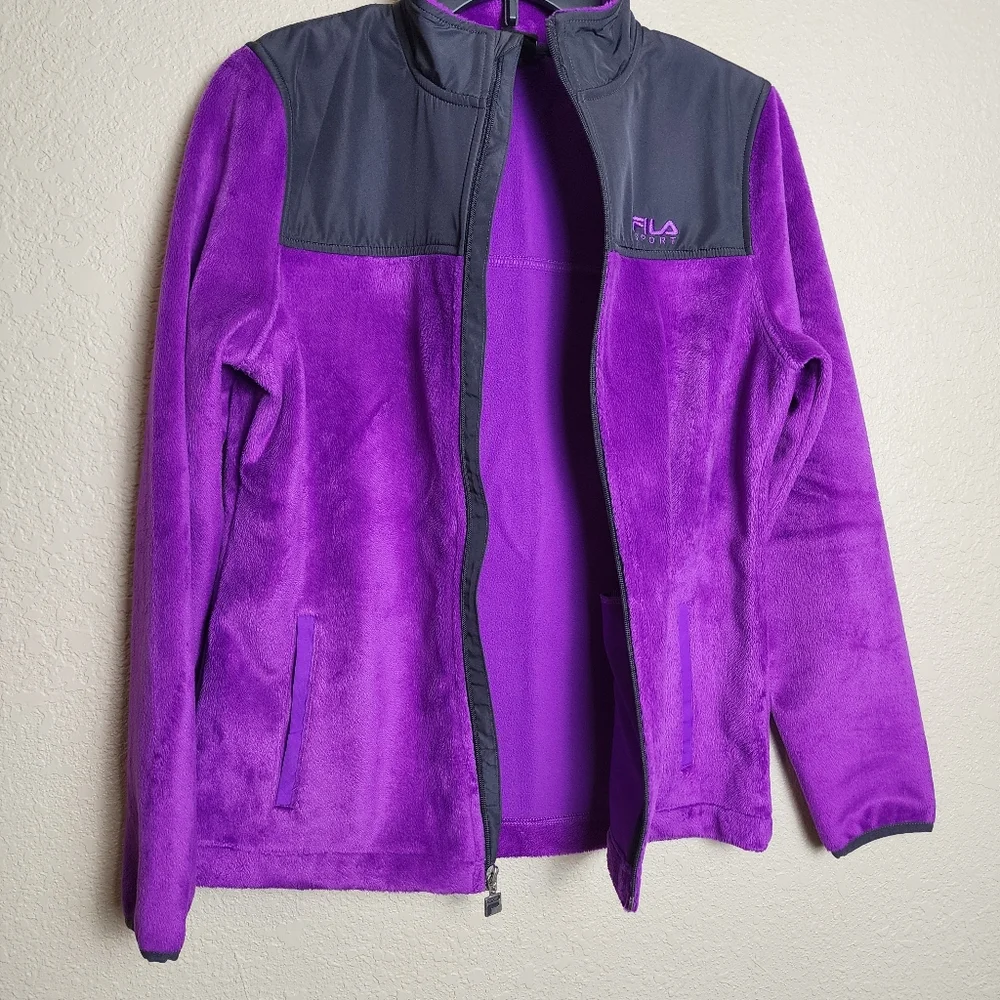 Fila Sport Fleece Jacket Girls XL 16